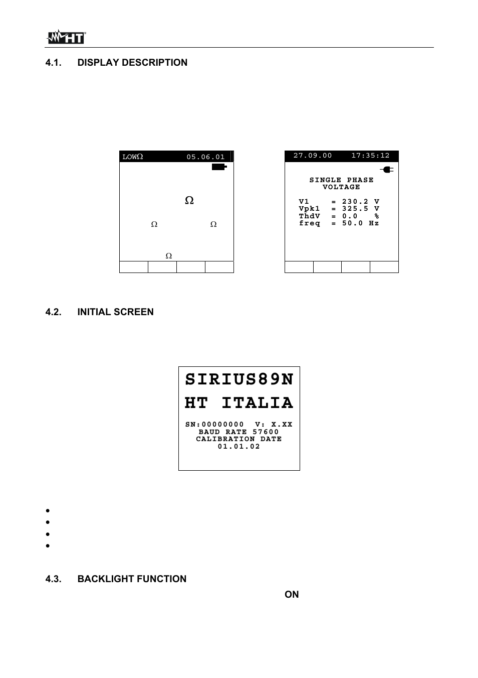 Sirius89n ht italia | HT instruments SIRIUS89N User Manual | Page 12 / 132