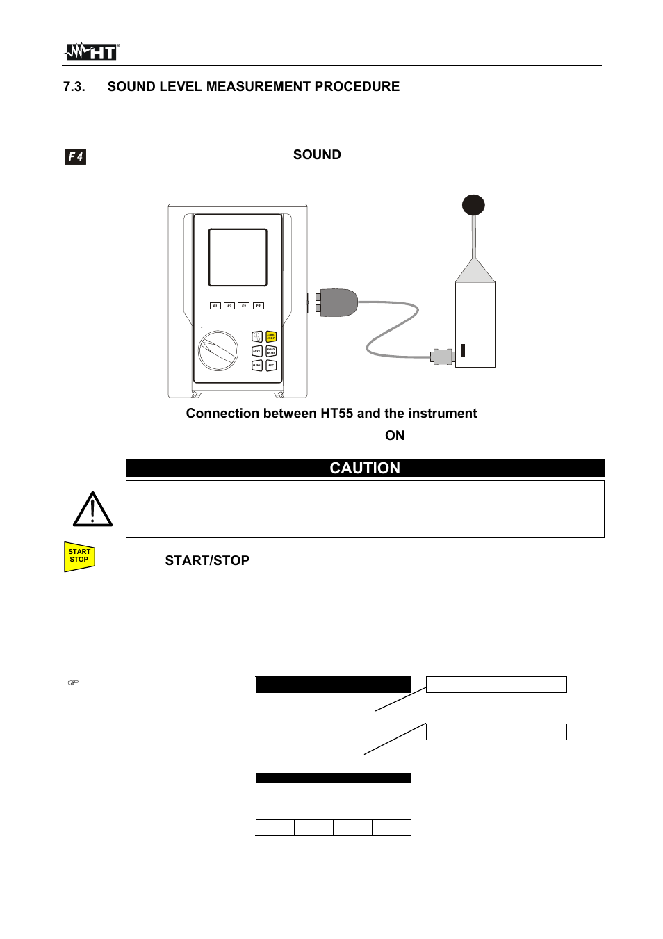 Caution | HT instruments SIRIUS89N User Manual | Page 63 / 132