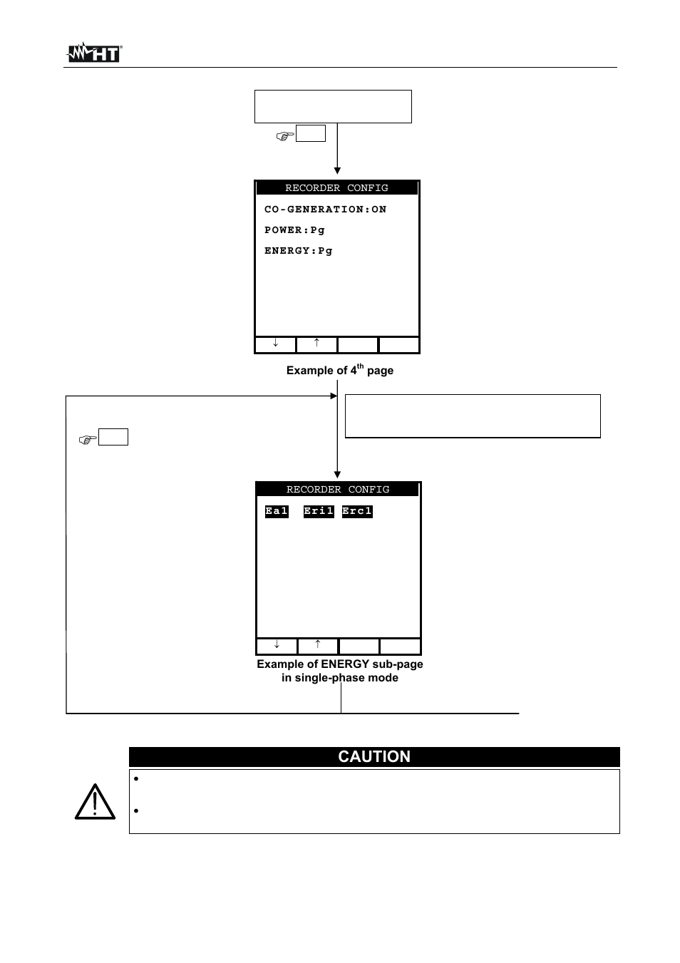 Caution | HT instruments SIRIUS89N User Manual | Page 72 / 132