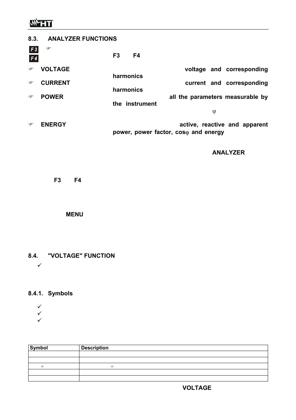 HT instruments SIRIUS89N User Manual | Page 75 / 132