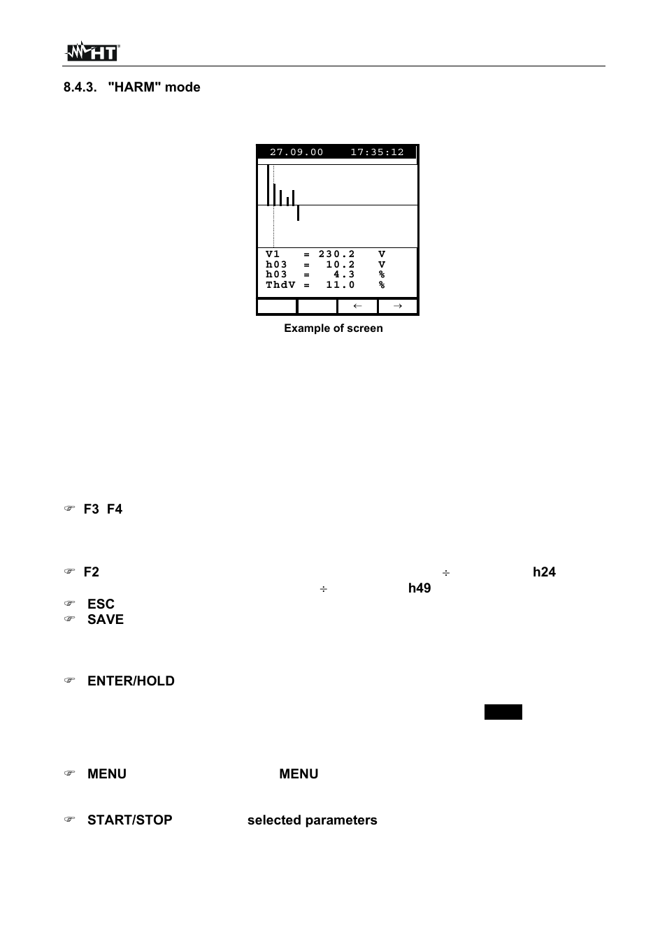 HT instruments SIRIUS89N User Manual | Page 77 / 132