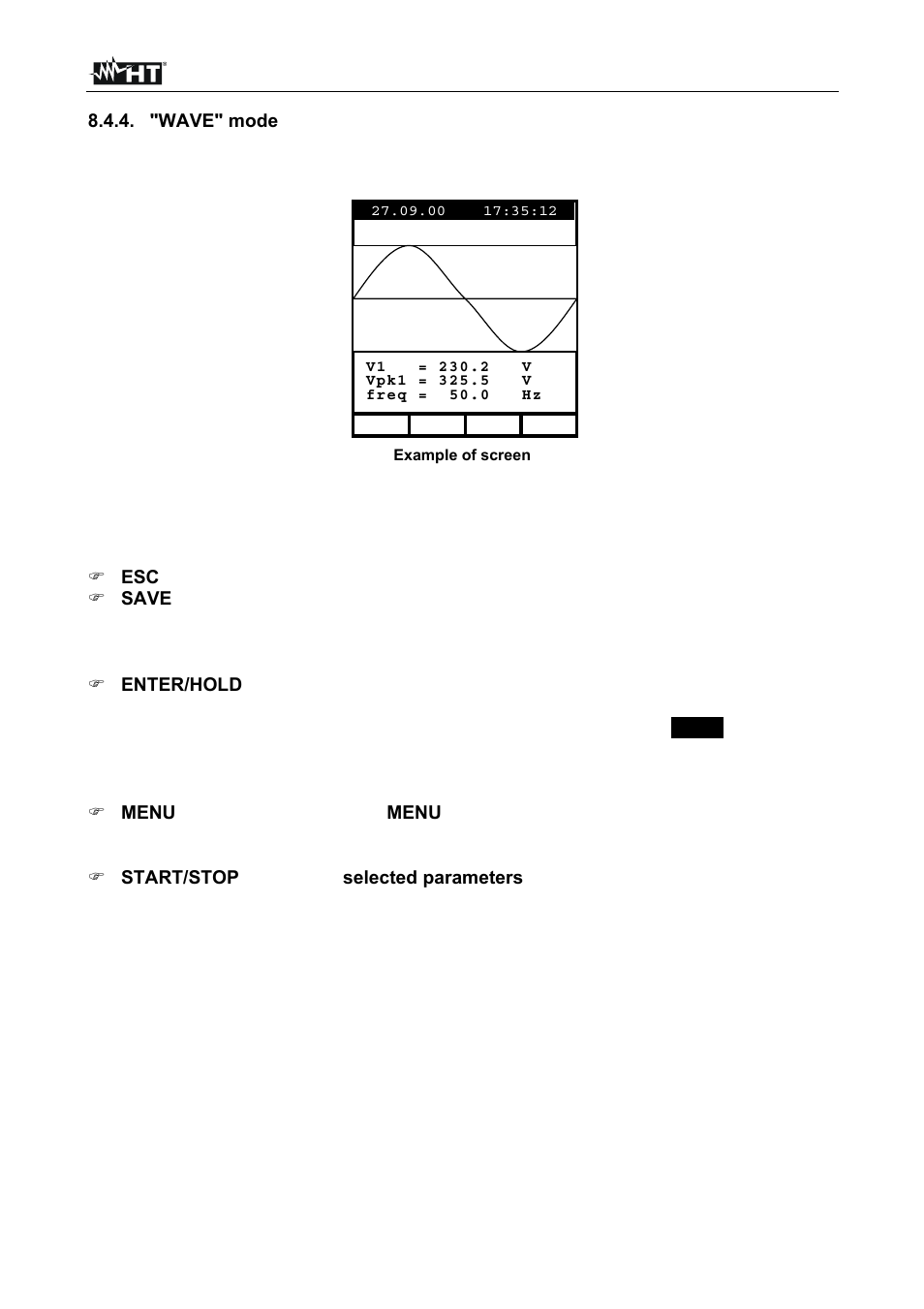 HT instruments SIRIUS89N User Manual | Page 78 / 132