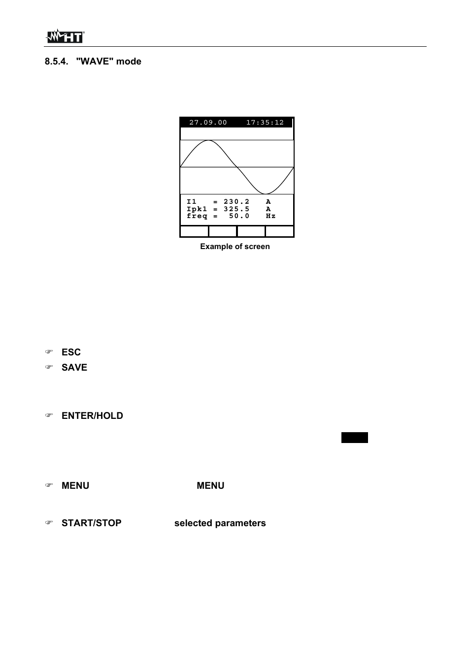 HT instruments SIRIUS89N User Manual | Page 82 / 132