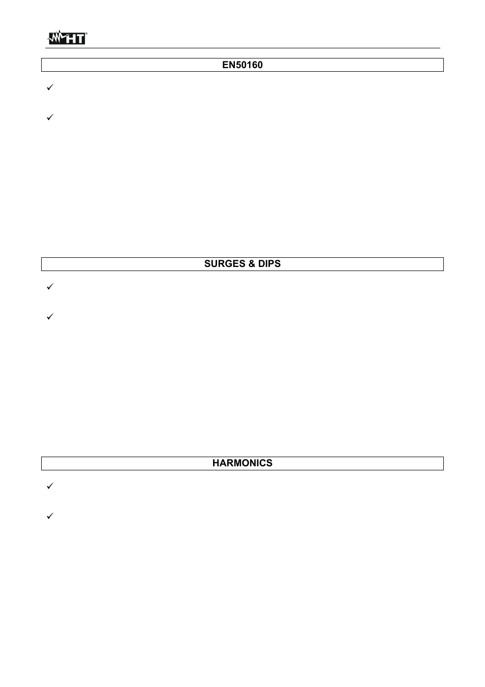 HT instruments SIRIUS89N User Manual | Page 94 / 132