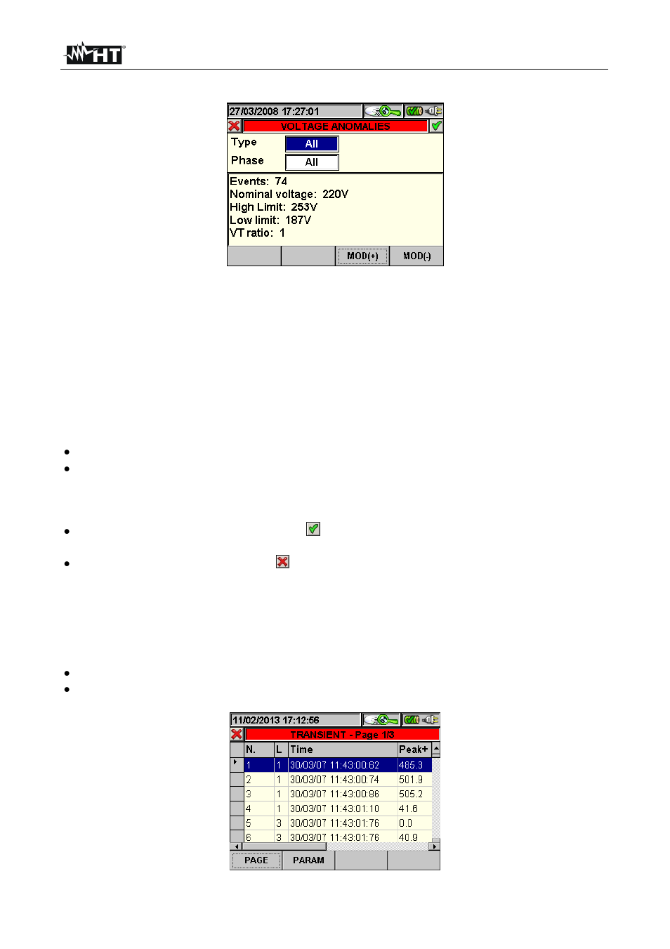 HT instruments SOLAR300N User Manual | Page 101 / 204