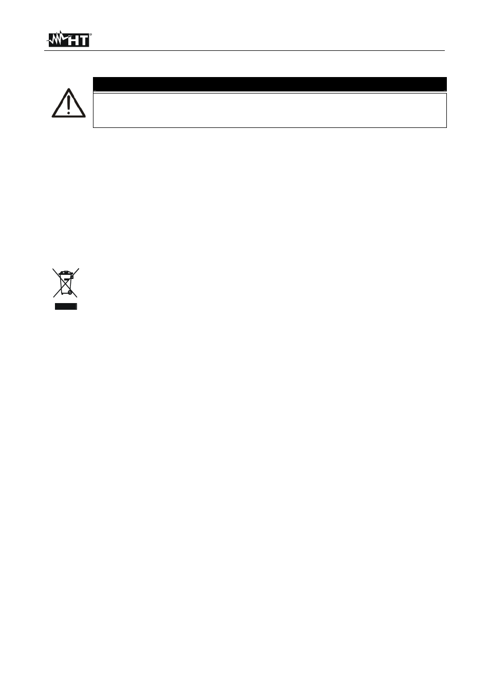 Caution | HT instruments SOLAR300N User Manual | Page 181 / 204
