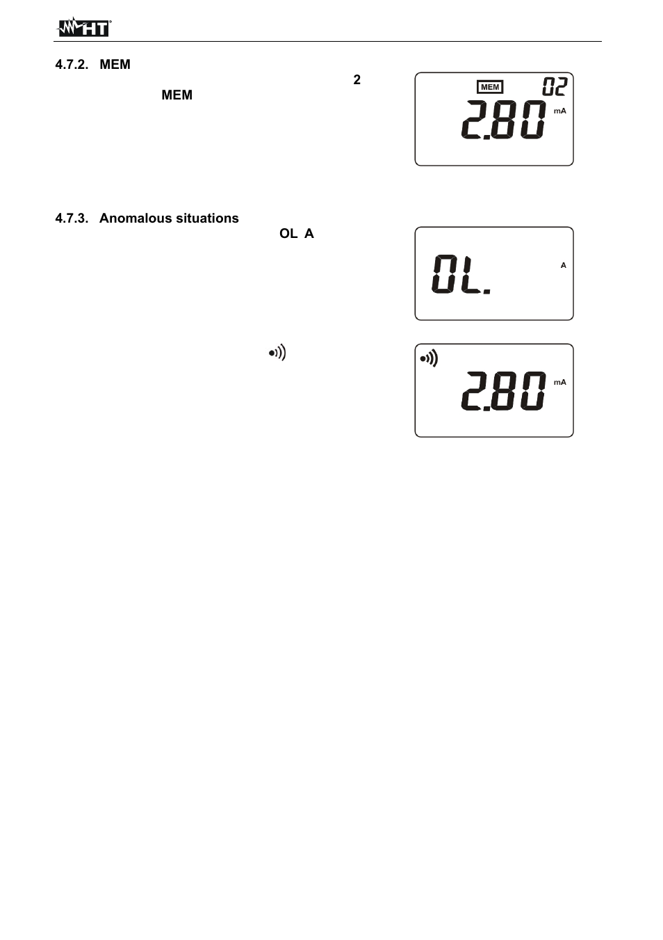 HT instruments T2100 User Manual | Page 20 / 28