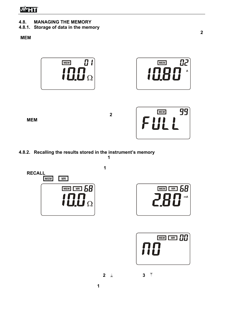 HT instruments T2100 User Manual | Page 21 / 28