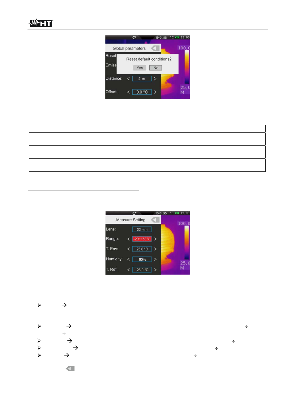 HT instruments THT70 User Manual | Page 28 / 56