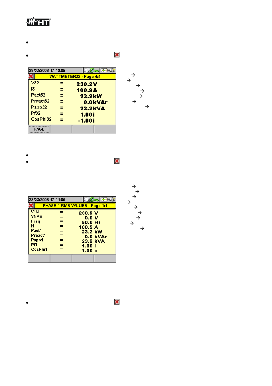 HT instruments VEGA78 User Manual | Page 103 / 128