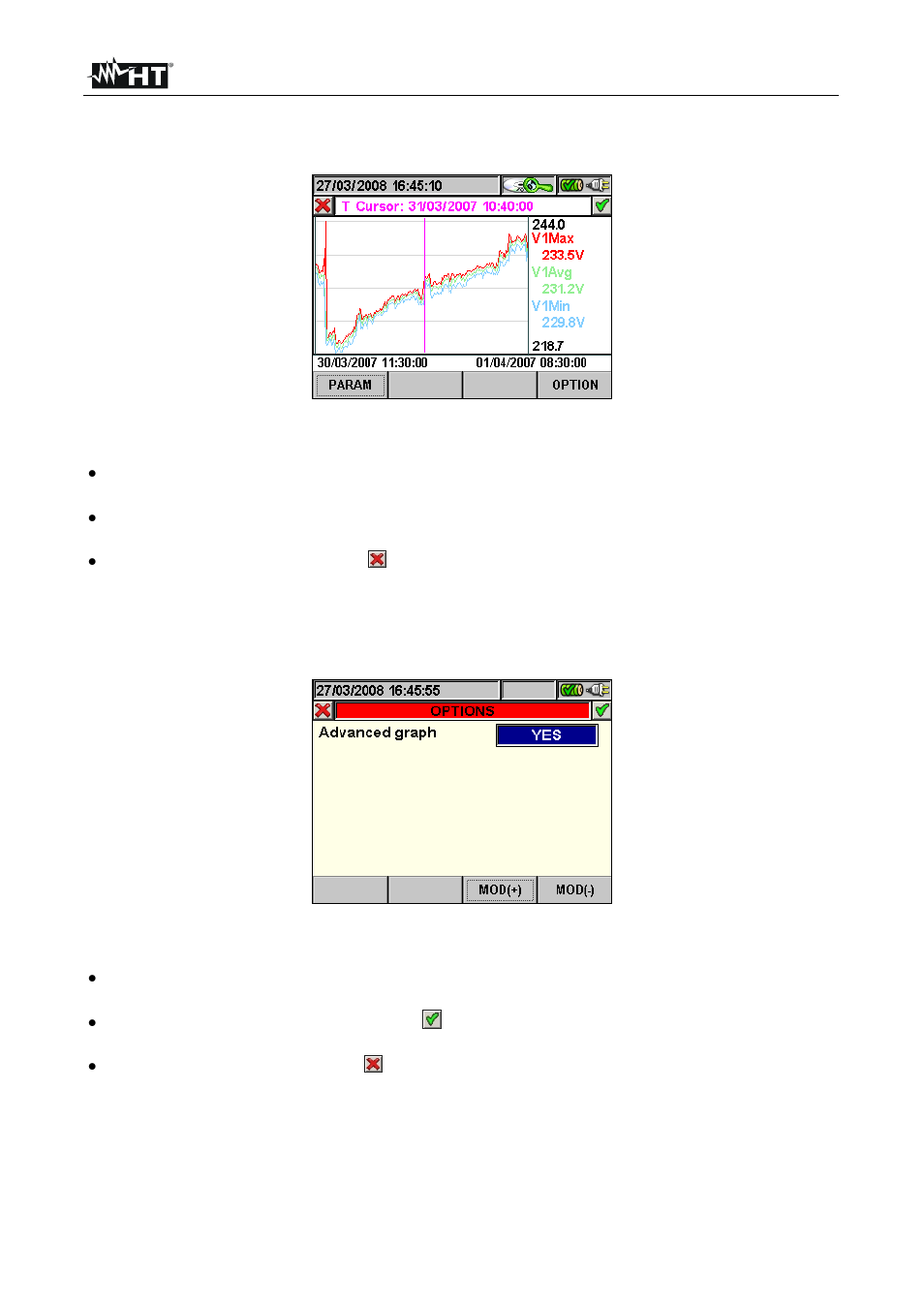 HT instruments VEGA78 User Manual | Page 67 / 128