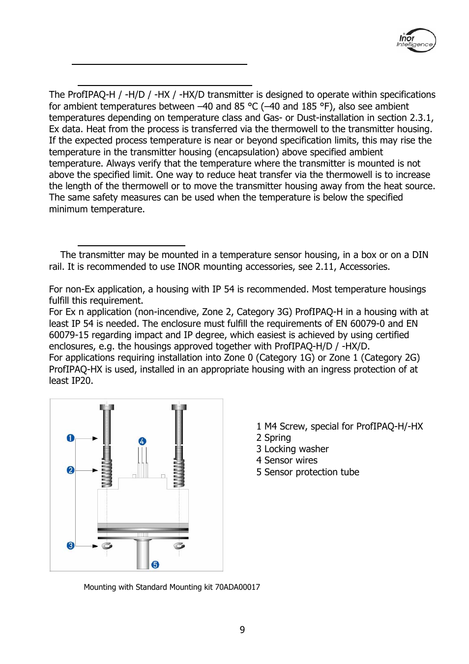 INOR PROFIPAQ-L User Manual | Page 9 / 36