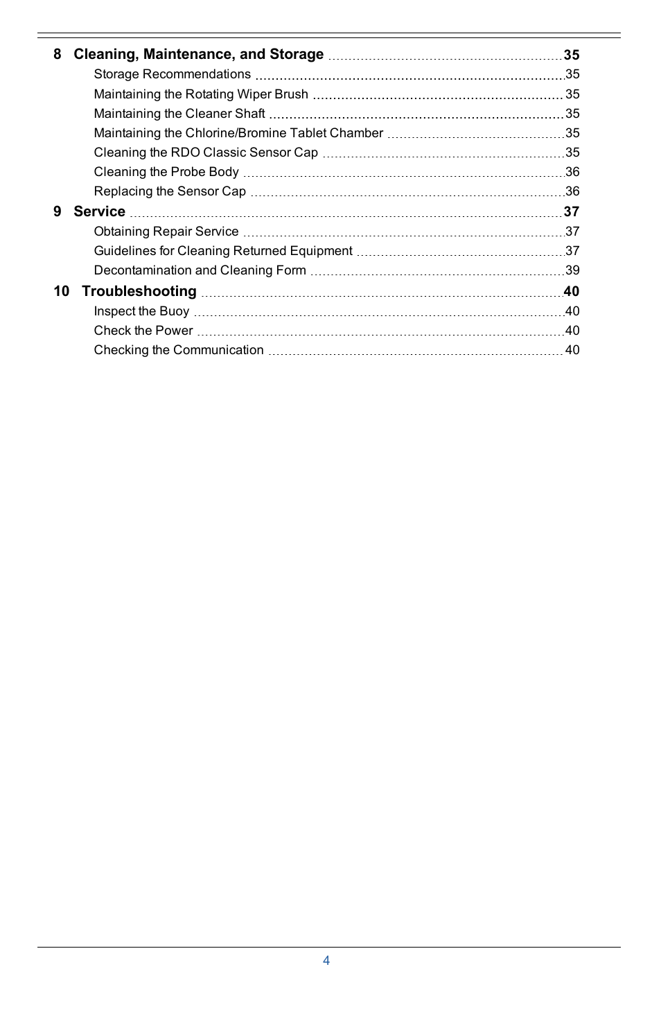 In-Situ Aquaculture Buoy Manual (purchased after 28 May 2013) User Manual | Page 4 / 40