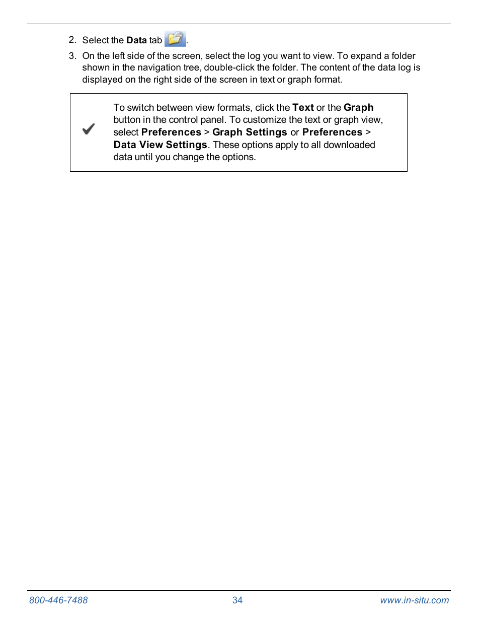 In-Situ Rugged TROLL 100/200 Operators Manual User Manual | Page 34 / 46
