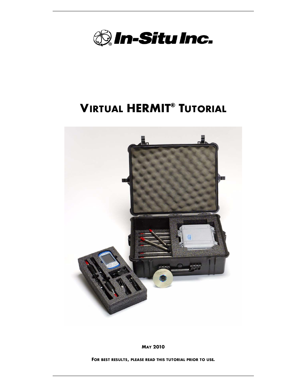 In-Situ Virtual HERMIT Tutorial User Manual | 42 pages