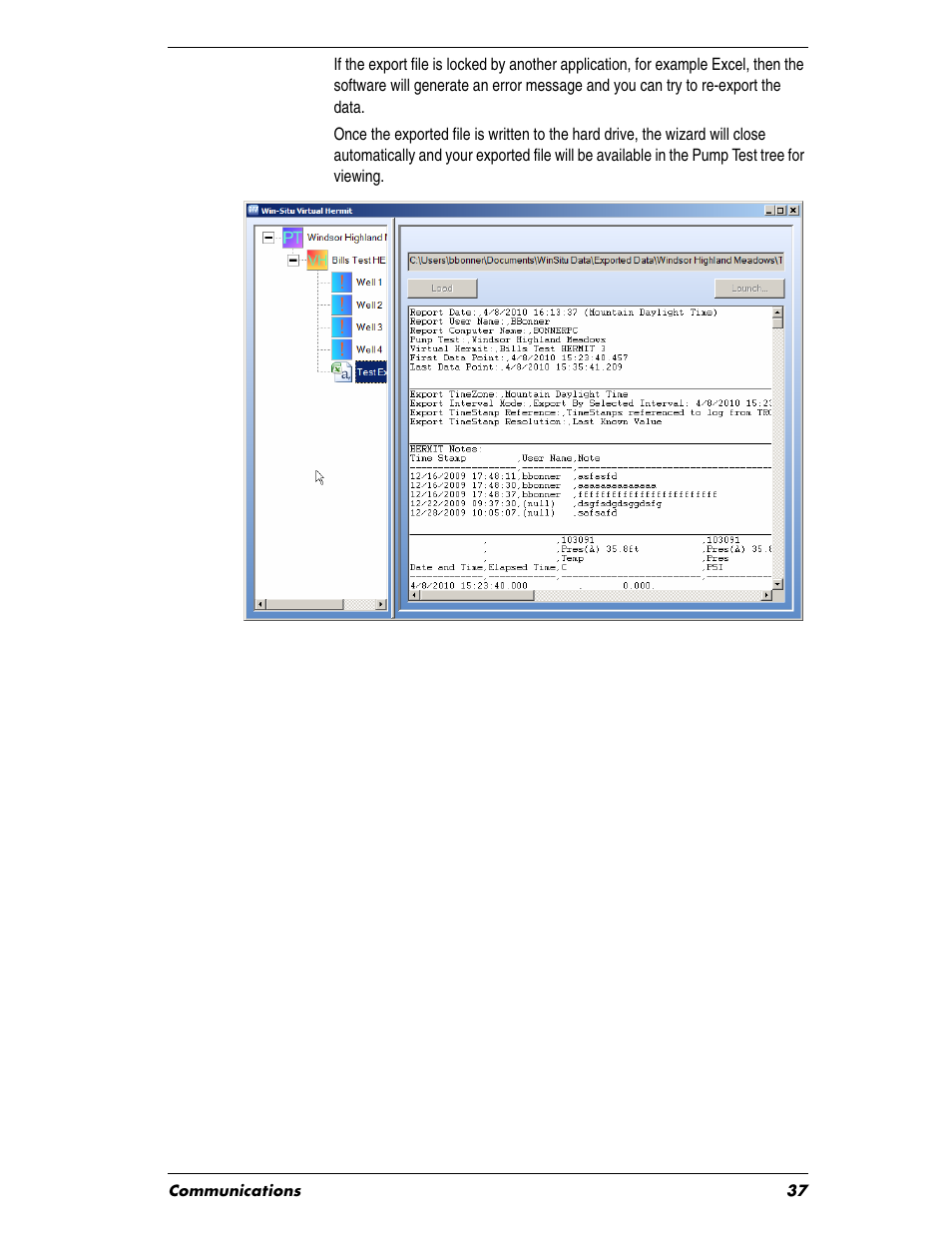 In-Situ Virtual HERMIT Tutorial User Manual | Page 37 / 42