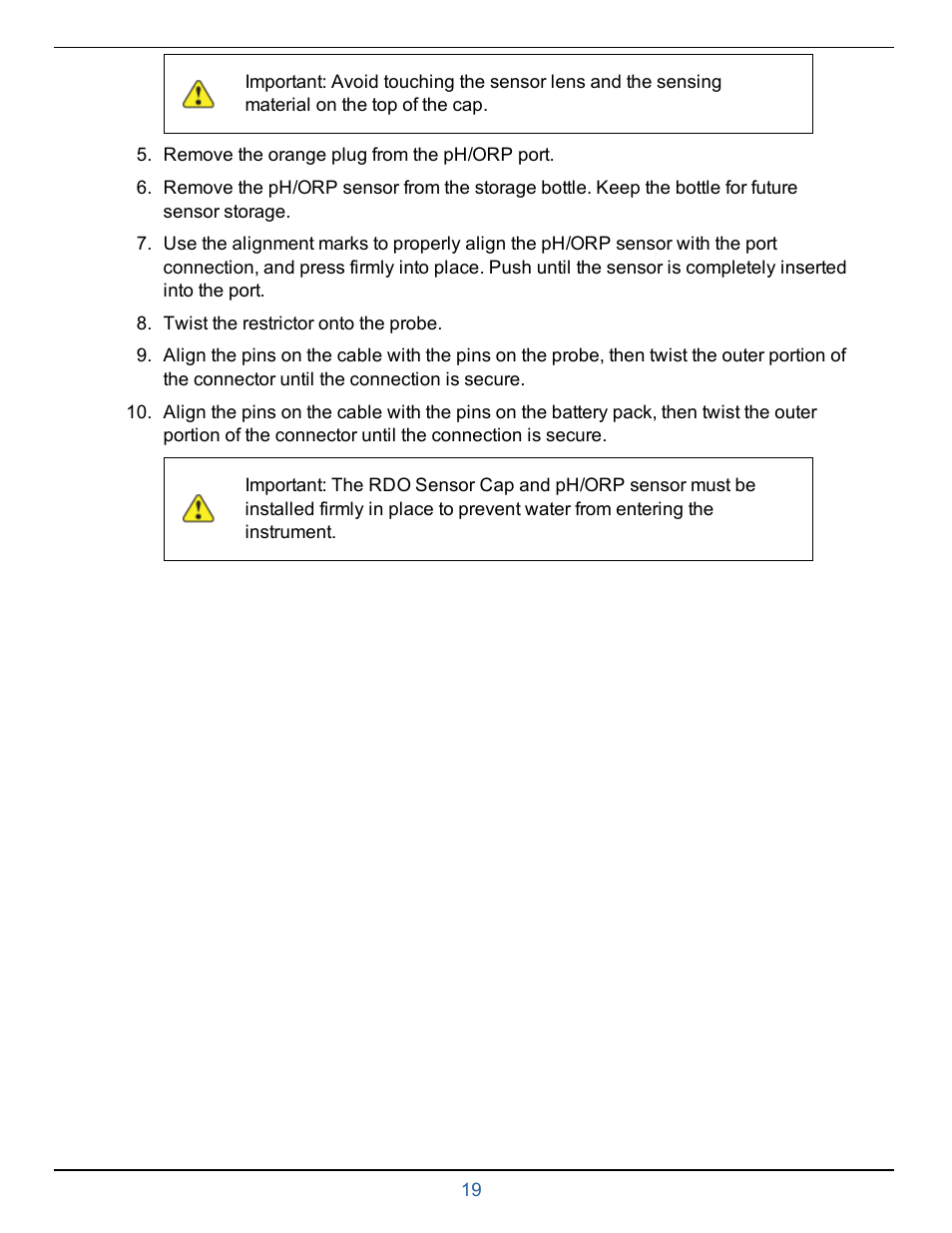 In-Situ smarTROLL Multiparameter Handheld Operators Manual User Manual | Page 19 / 71