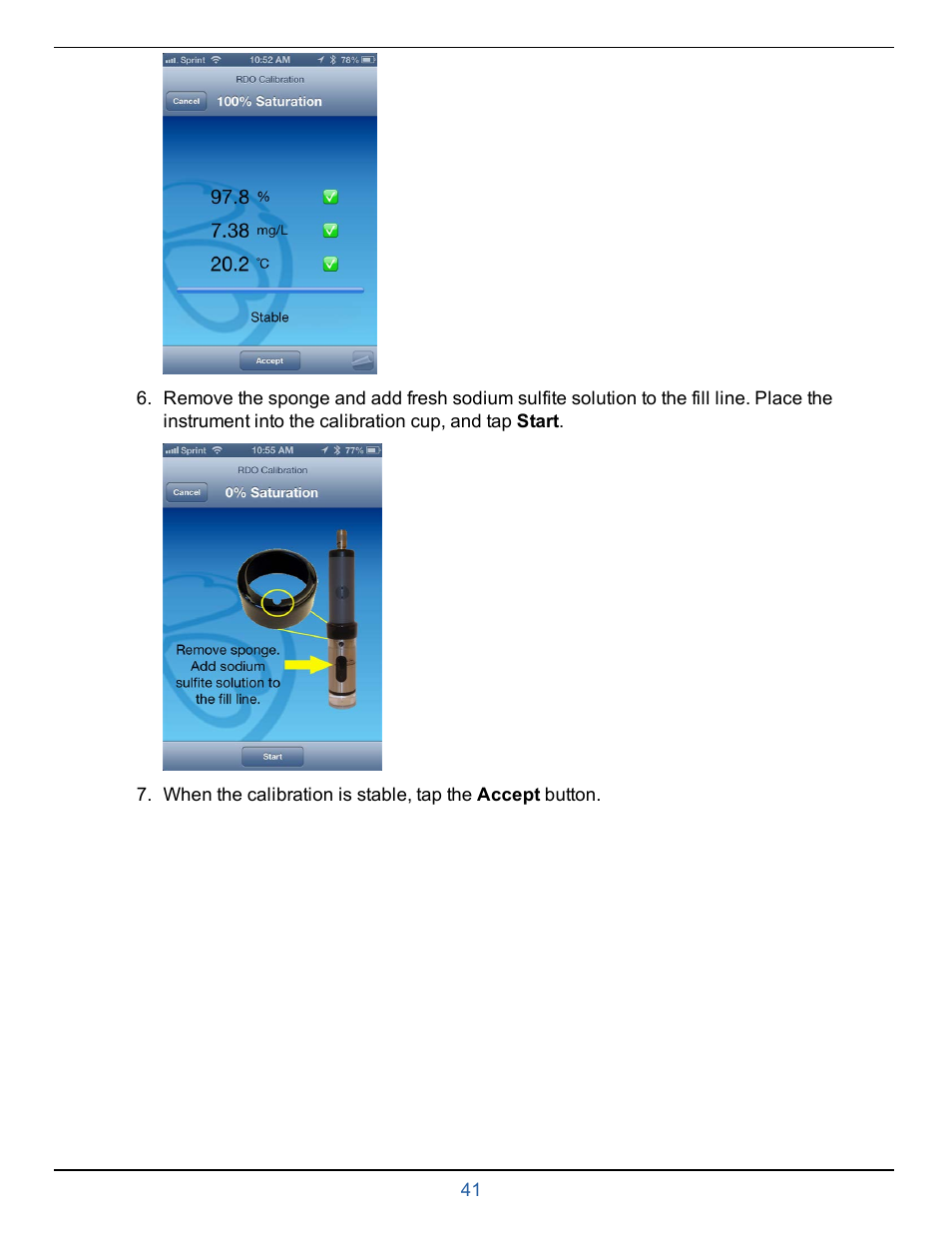 In-Situ smarTROLL Multiparameter Handheld Operators Manual User Manual | Page 41 / 71