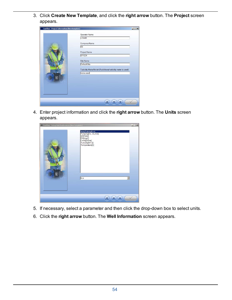 In-Situ smarTROLL Multiparameter Handheld Operators Manual User Manual | Page 54 / 71