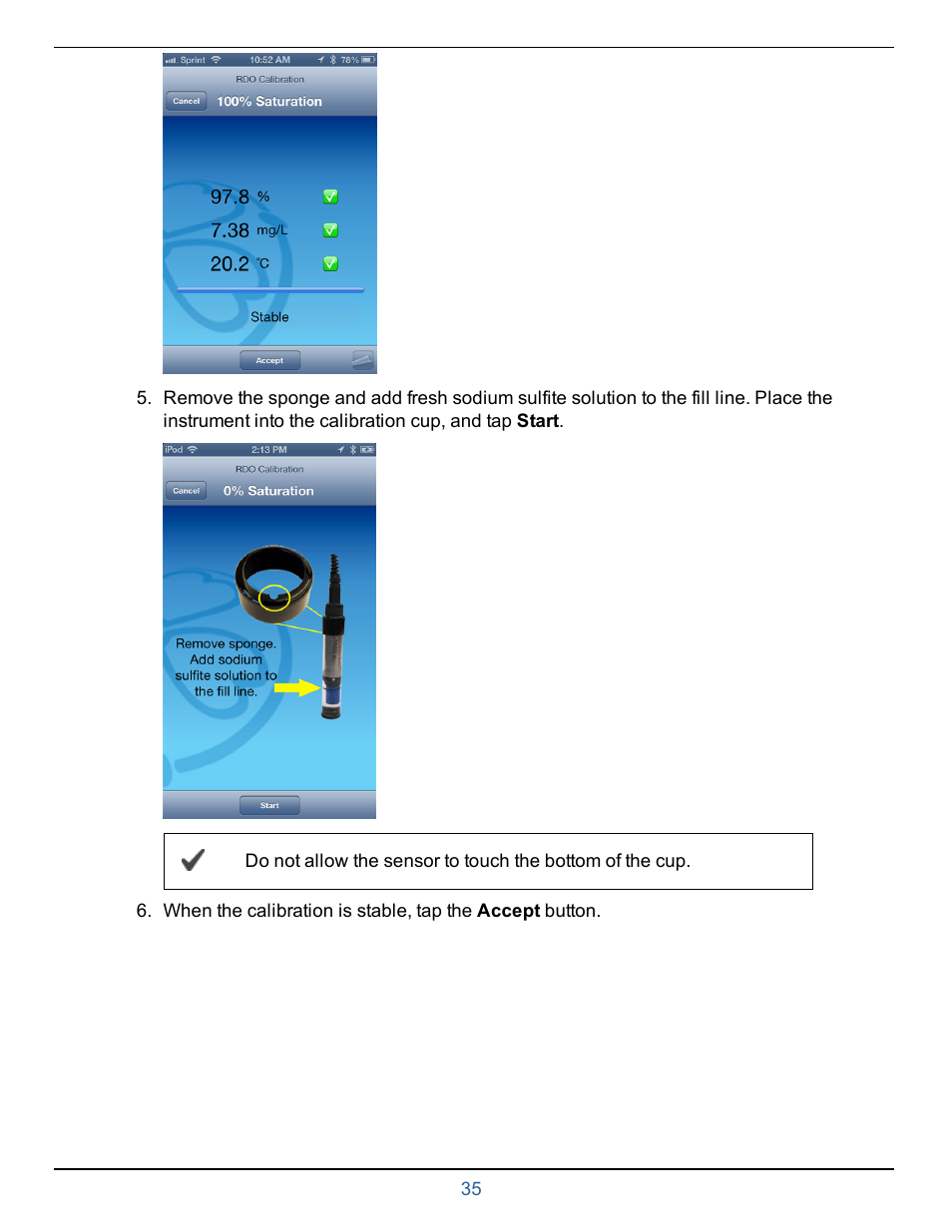 In-Situ smarTROLL RDO Handheld Operators Manual User Manual | Page 35 / 38