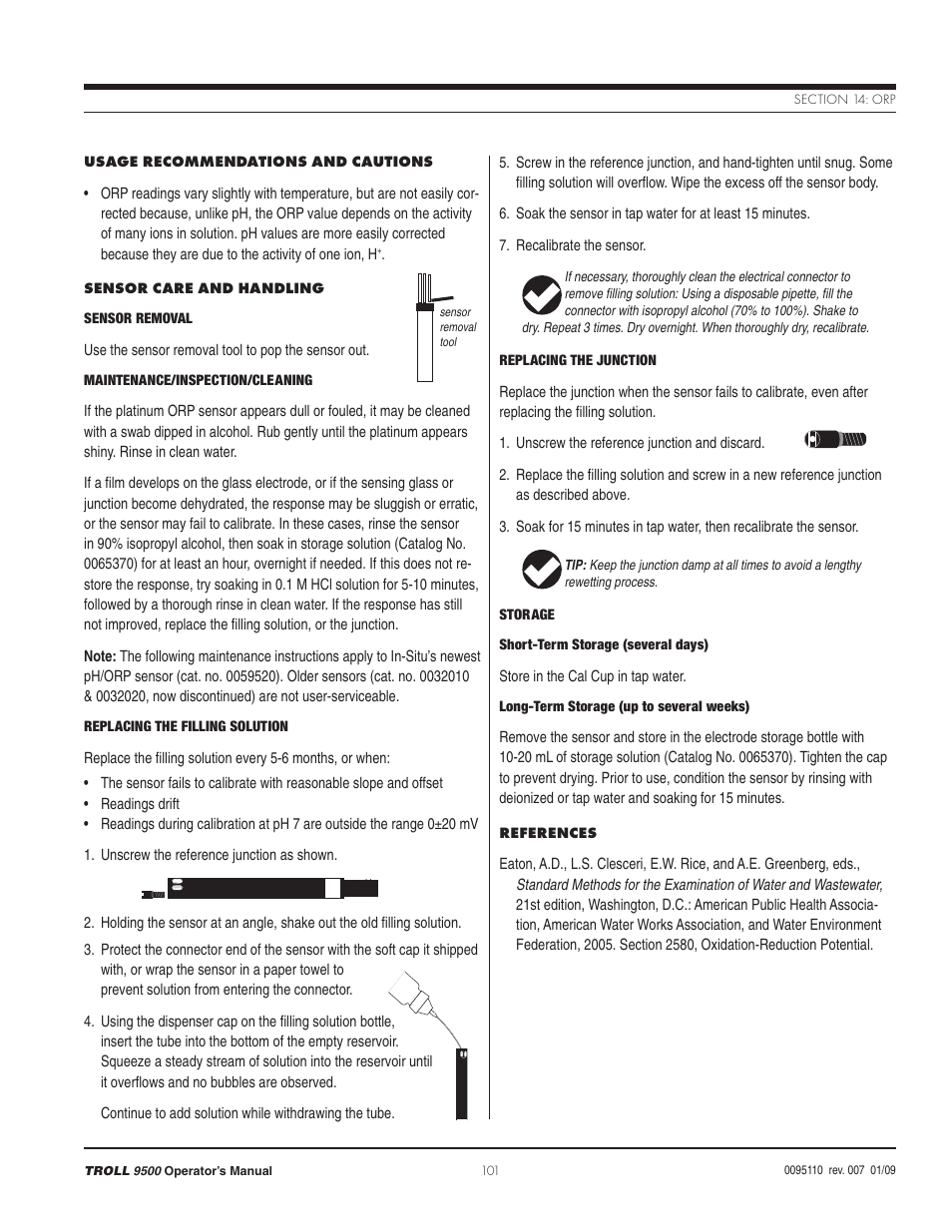 In-Situ TROLL 9500 Operators Manual User Manual | Page 108 / 164