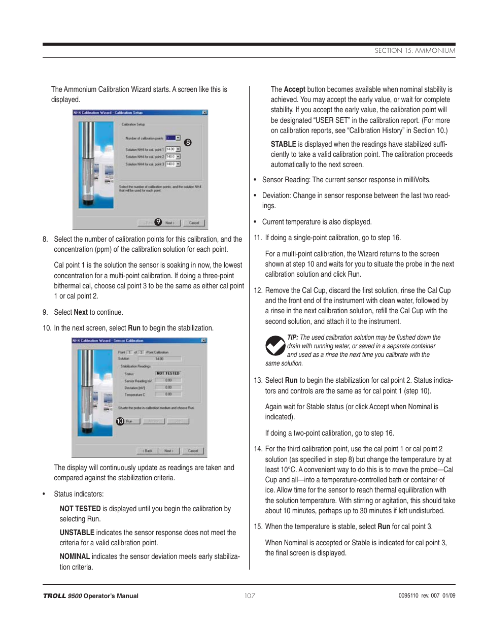 In-Situ TROLL 9500 Operators Manual User Manual | Page 112 / 164