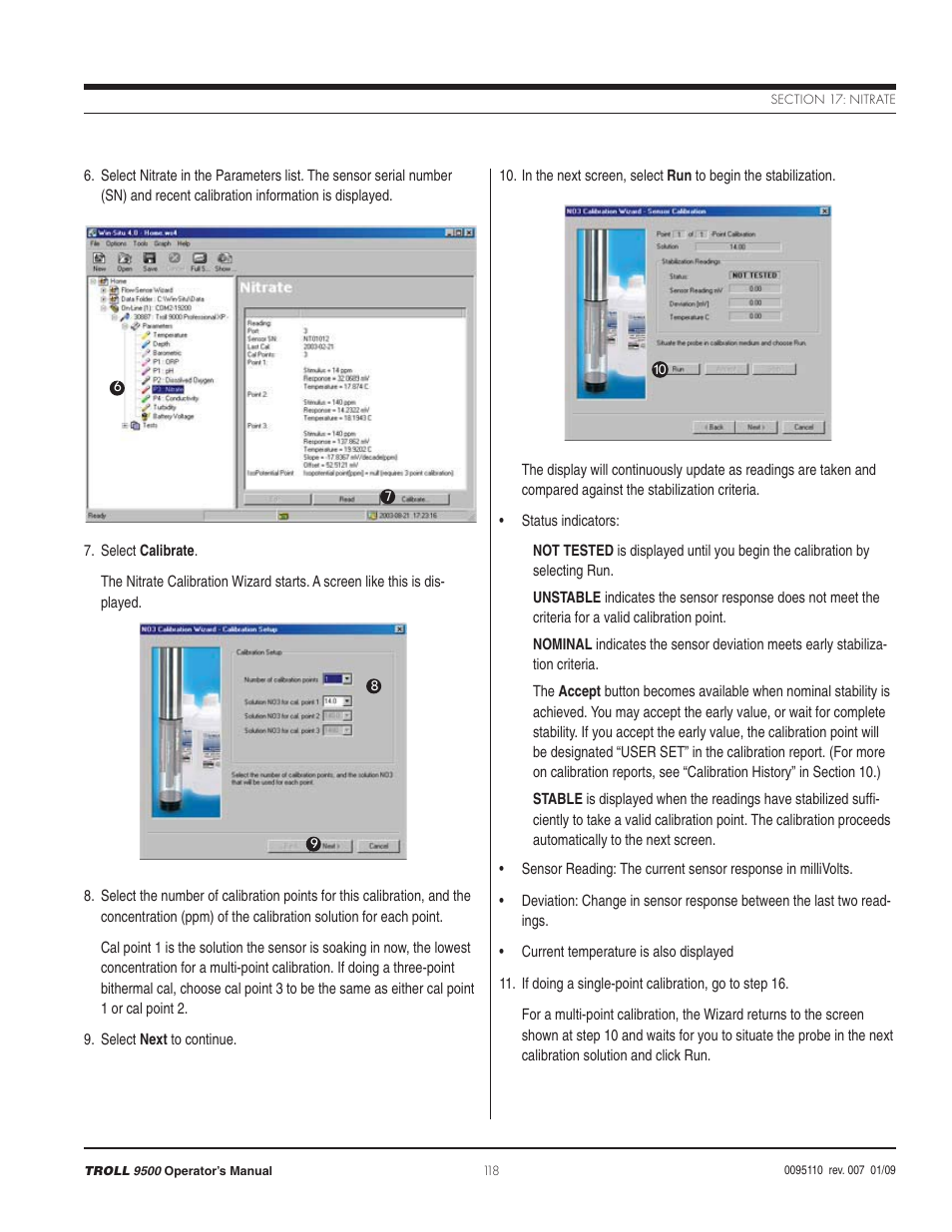 In-Situ TROLL 9500 Operators Manual User Manual | Page 123 / 164