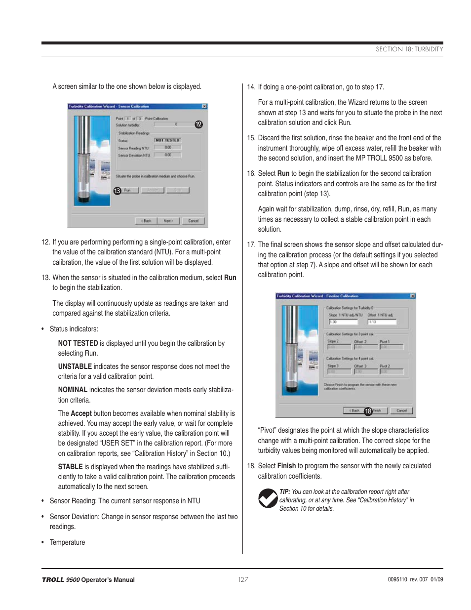 In-Situ TROLL 9500 Operators Manual User Manual | Page 132 / 164
