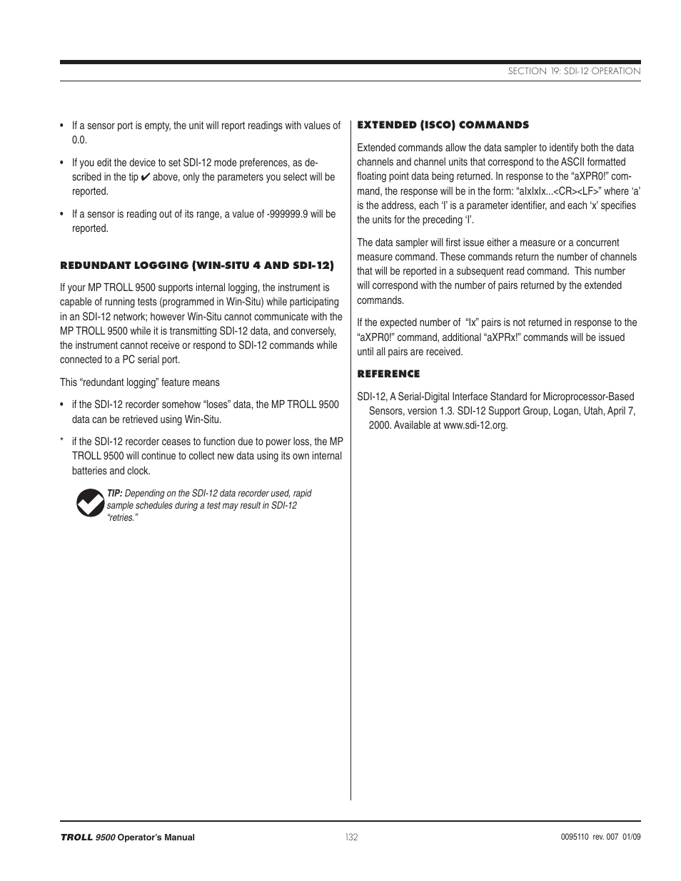 In-Situ TROLL 9500 Operators Manual User Manual | Page 137 / 164