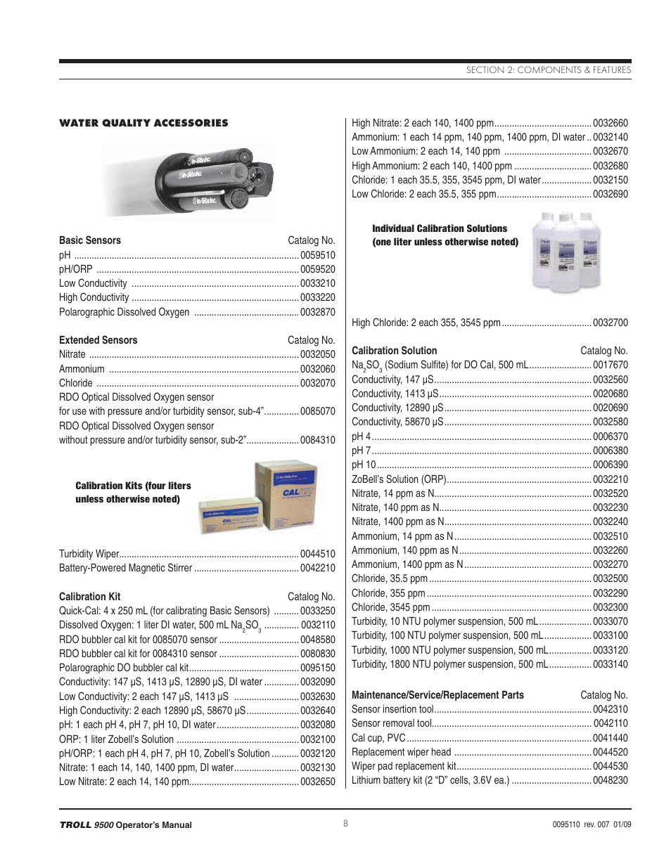 In-Situ TROLL 9500 Operators Manual User Manual | Page 15 / 164