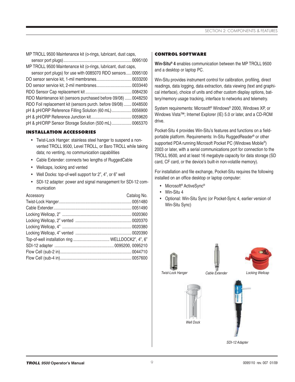 In-Situ TROLL 9500 Operators Manual User Manual | Page 16 / 164