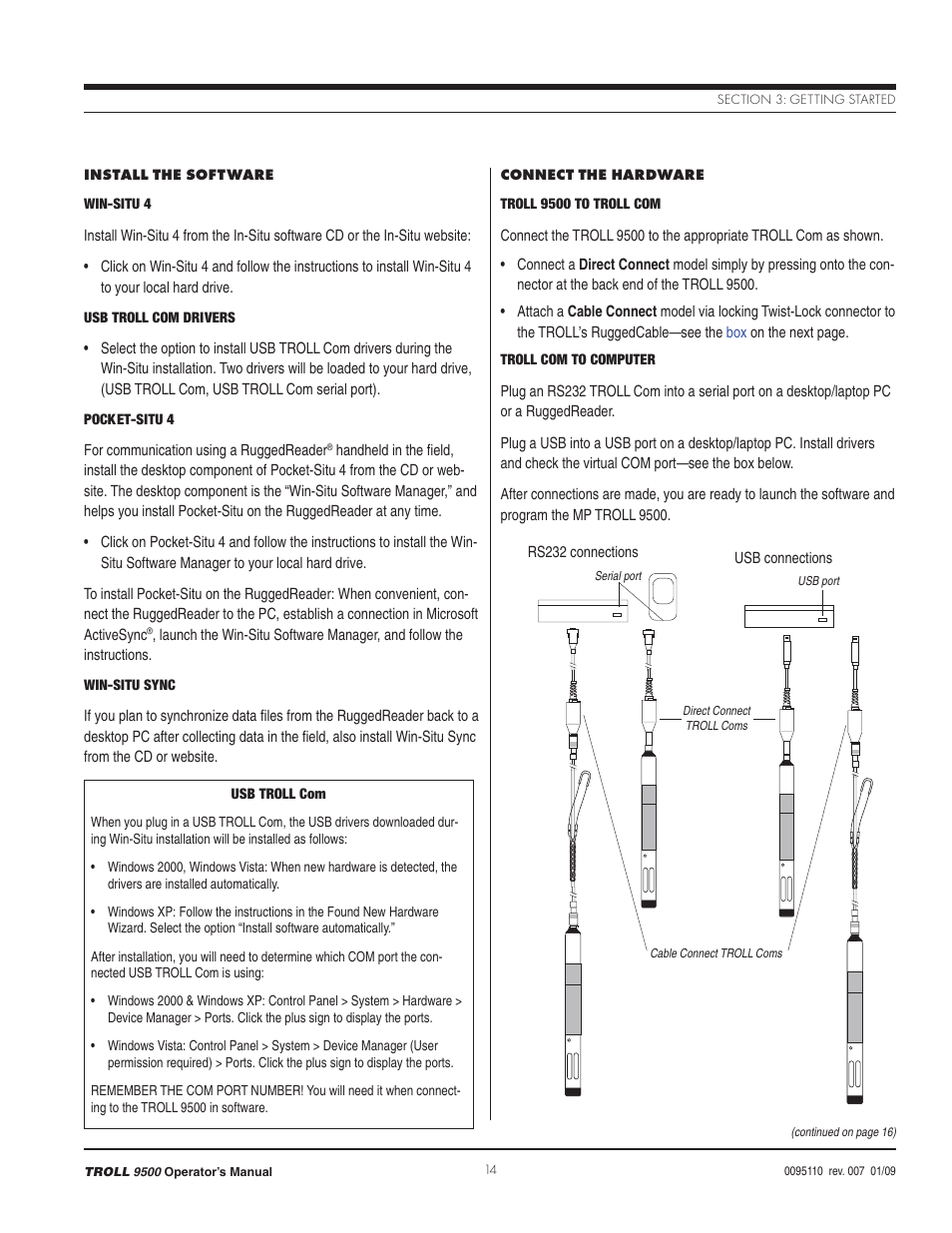 In-Situ TROLL 9500 Operators Manual User Manual | Page 21 / 164