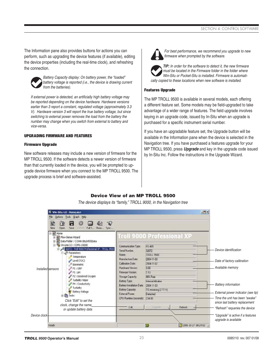 In-Situ TROLL 9500 Operators Manual User Manual | Page 32 / 164