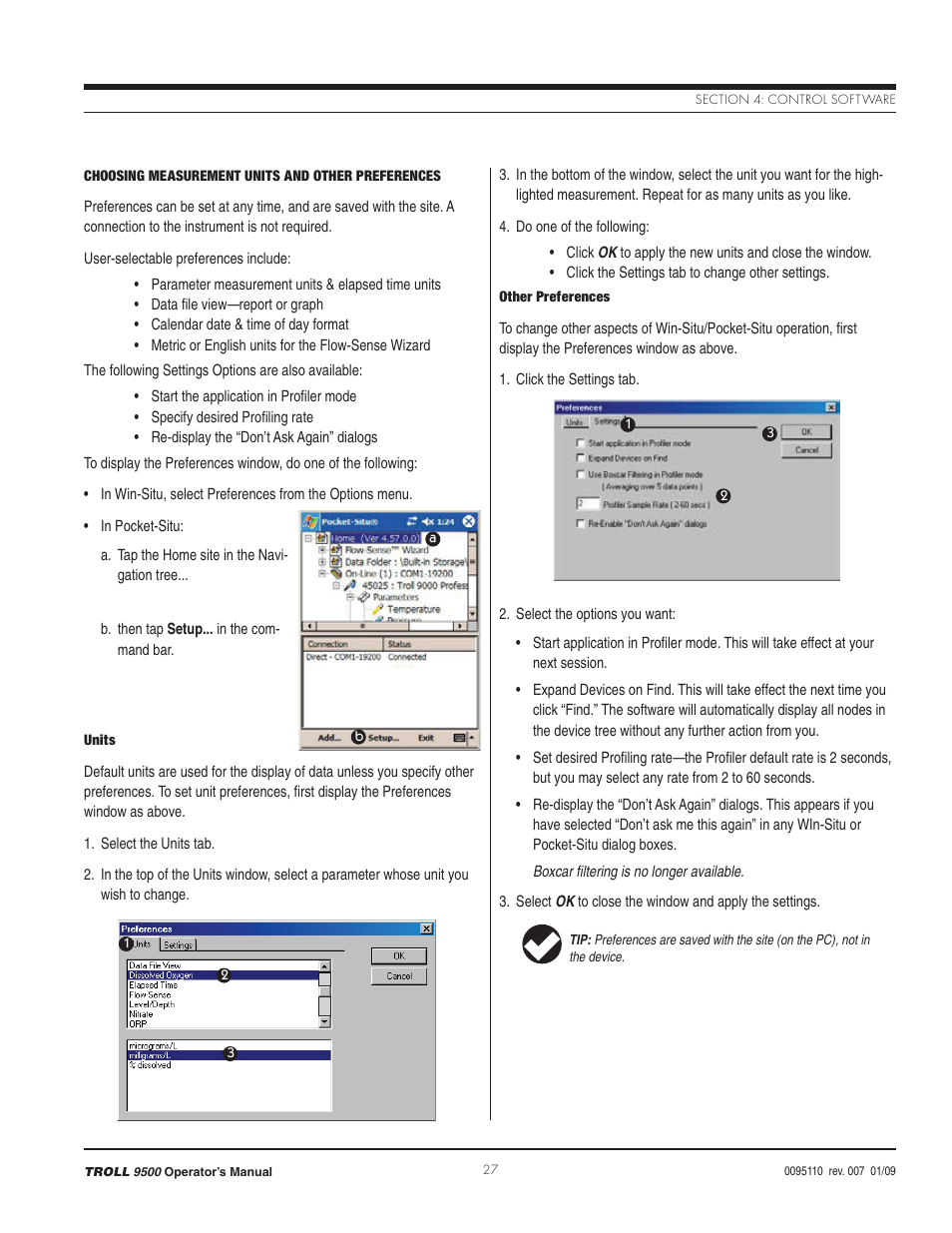 In-Situ TROLL 9500 Operators Manual User Manual | Page 34 / 164