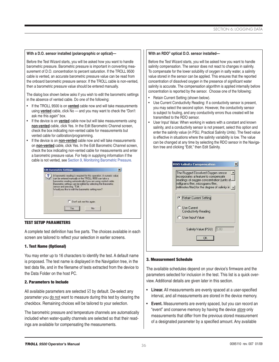 In-Situ TROLL 9500 Operators Manual User Manual | Page 43 / 164