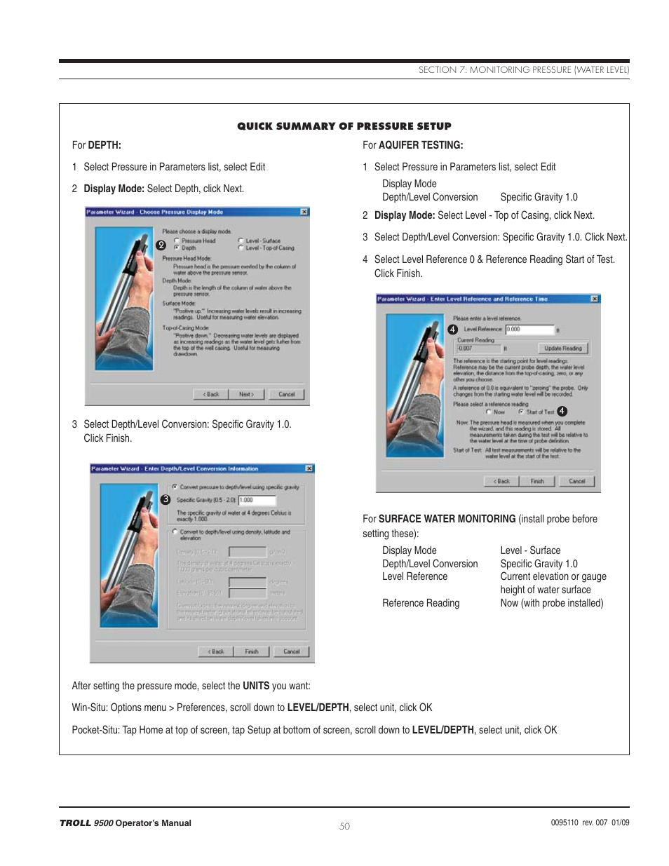 In-Situ TROLL 9500 Operators Manual User Manual | Page 57 / 164