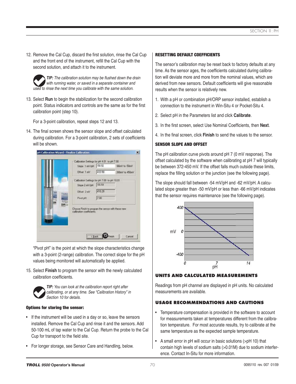 In-Situ TROLL 9500 Operators Manual User Manual | Page 77 / 164