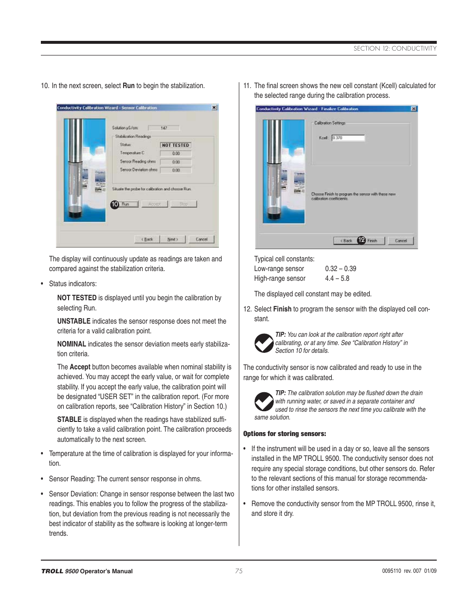 In-Situ TROLL 9500 Operators Manual User Manual | Page 82 / 164