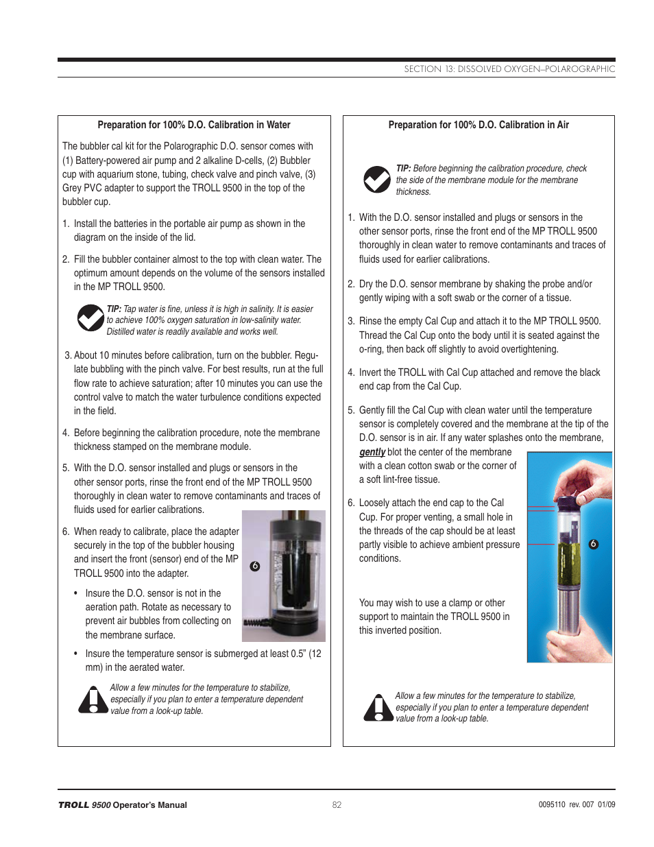 In-Situ TROLL 9500 Operators Manual User Manual | Page 89 / 164