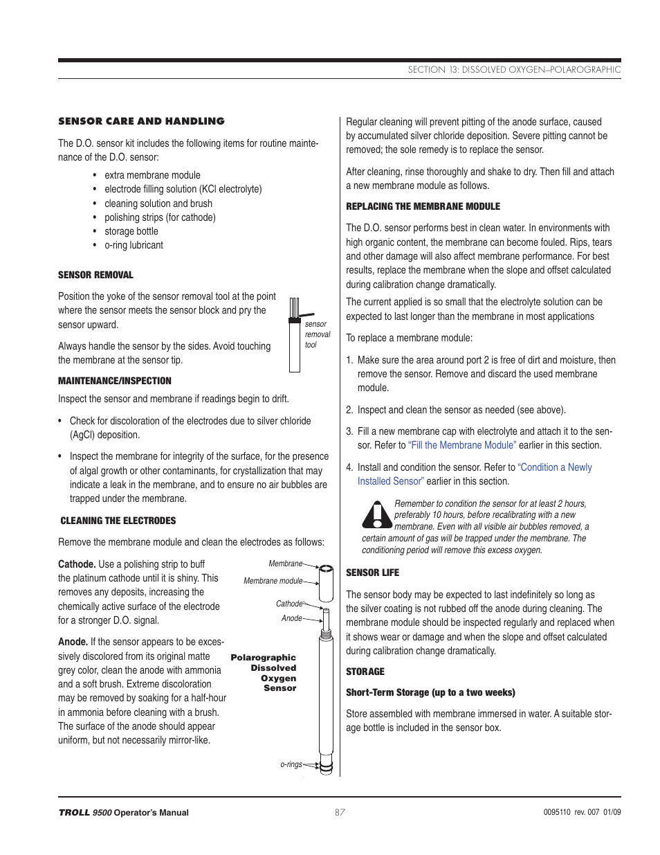 In-Situ TROLL 9500 Operators Manual User Manual | Page 94 / 164