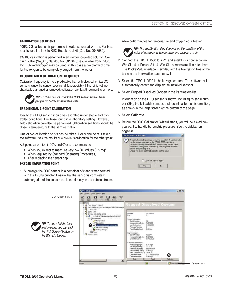In-Situ TROLL 9500 Operators Manual User Manual | Page 99 / 164
