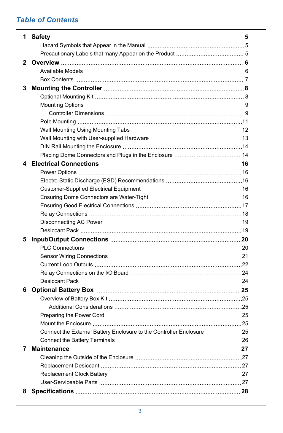 In-Situ Con TROLL PRO Installation Manual (purchased after 10 May 2012) User Manual | Page 3 / 29