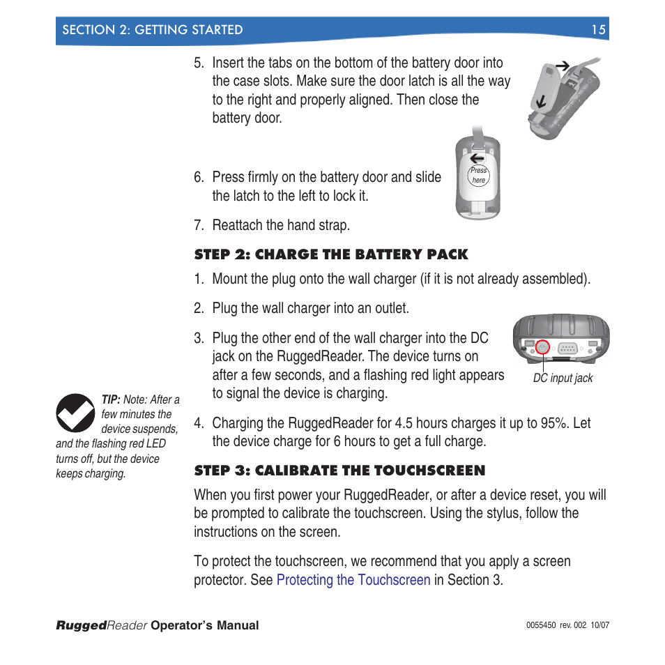 In-Situ RuggedReader Operators Manual for Blue RuggedReader User Manual | Page 15 / 81