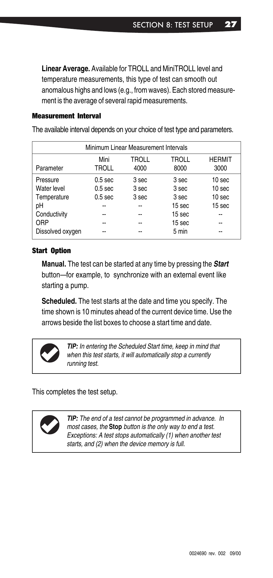 In-Situ Win-Situ 2000 Operators Manual User Manual | Page 31 / 46