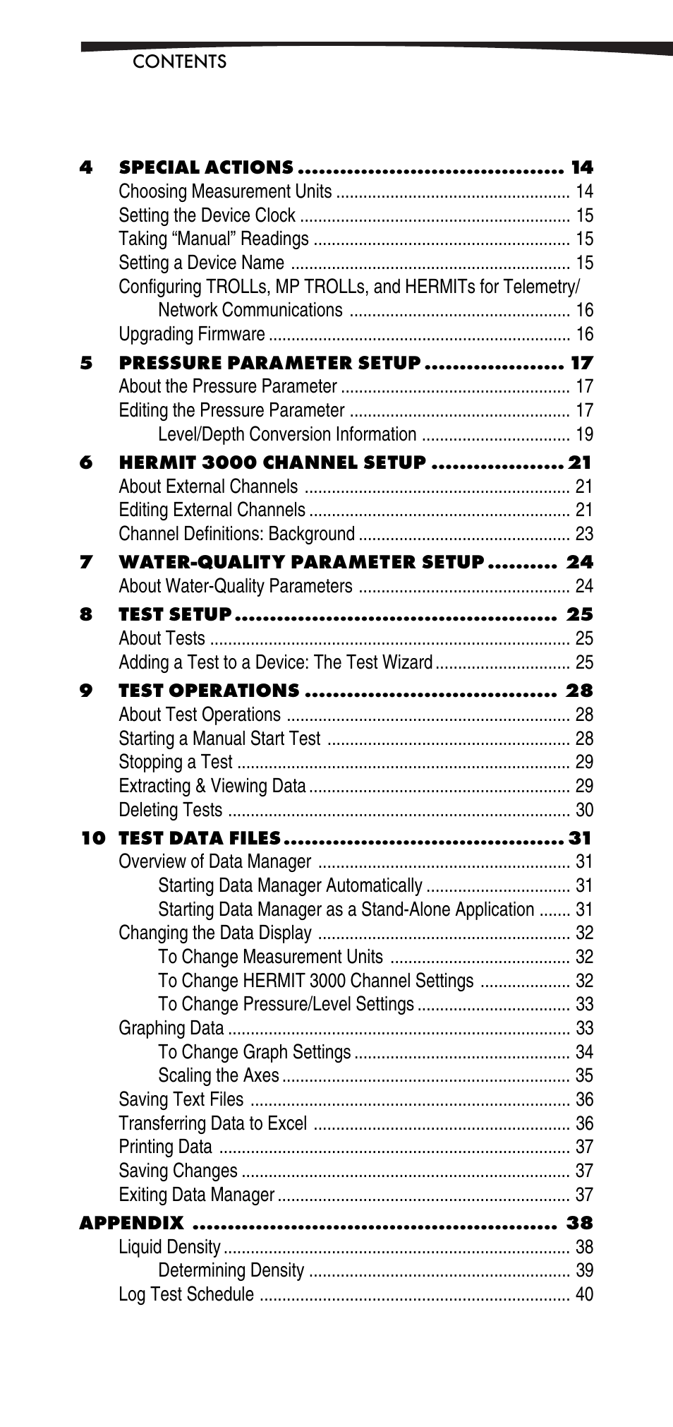 In-Situ Win-Situ 2000 Operators Manual User Manual | Page 4 / 46