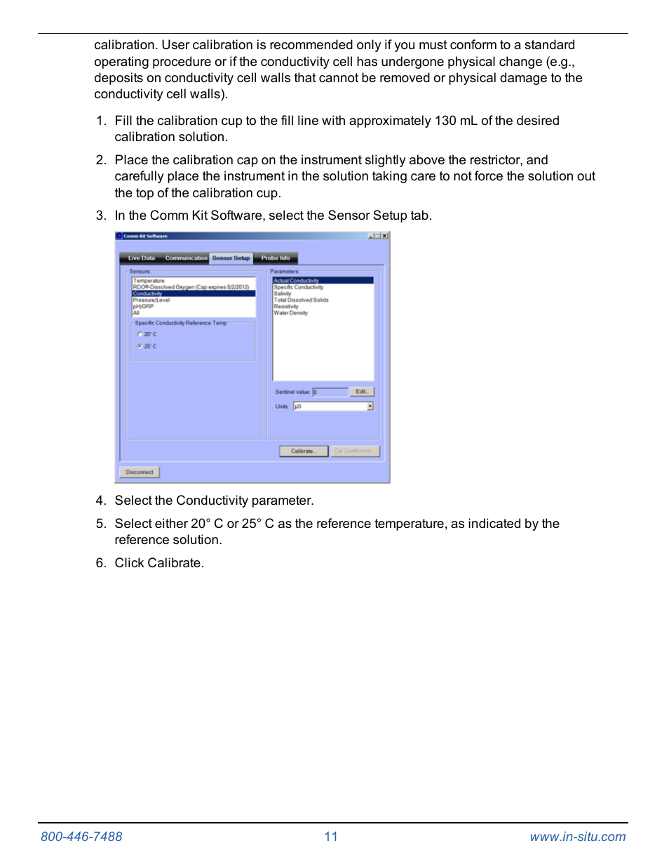 In-Situ Communication Device Kit for the Aqua TROLL 400 and RDO PRO Probe User Manual | Page 11 / 15