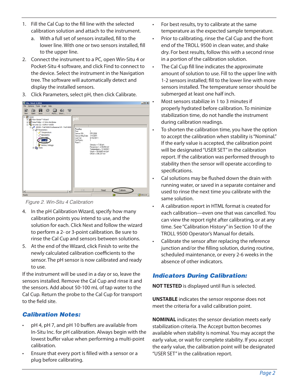 In-Situ pH Sensor User Manual | Page 2 / 5