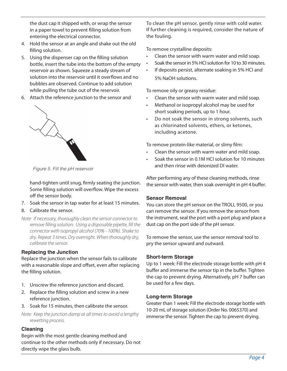 In-Situ pH Sensor User Manual | Page 4 / 5