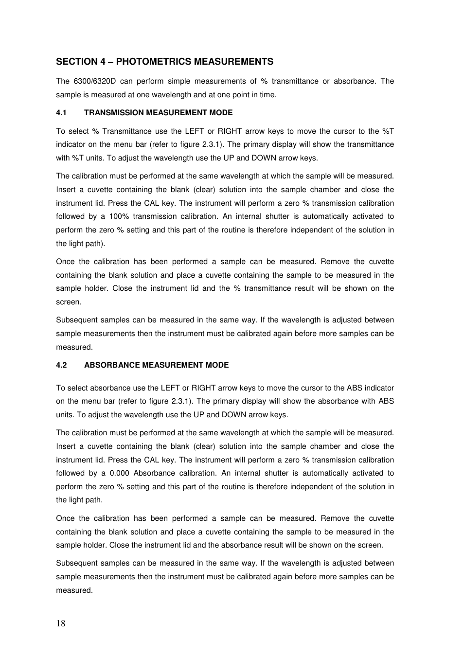 Jenway 6320D User Manual | Page 18 / 29