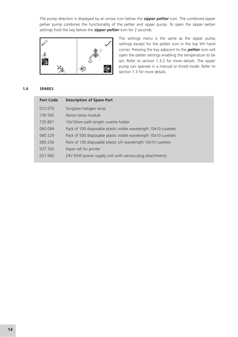 Jenway 73 Series User Manual | Page 13 / 14